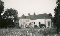 Picture of Gillwill [Wootton Lodge] from the garden 1934
